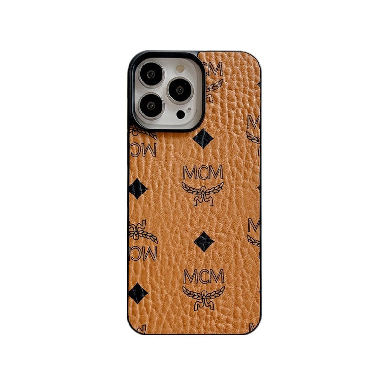 MCM iPhone Case Black-MCK240603