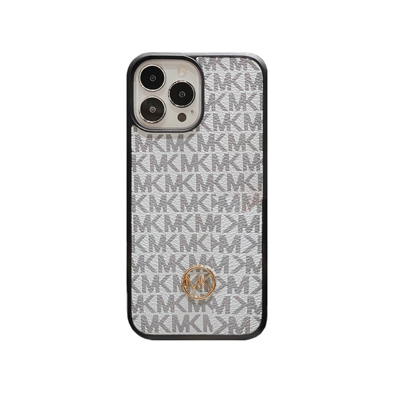 Luxury iPhone Case Brown-MKK240603