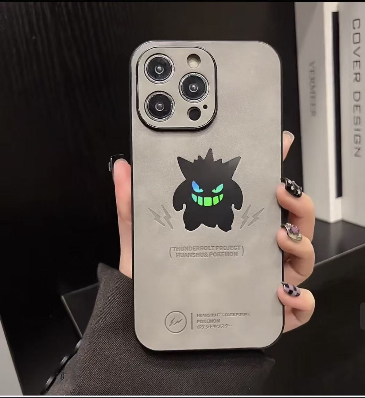 Fashion Cartoon Cool Laser Gengar iPhone Case