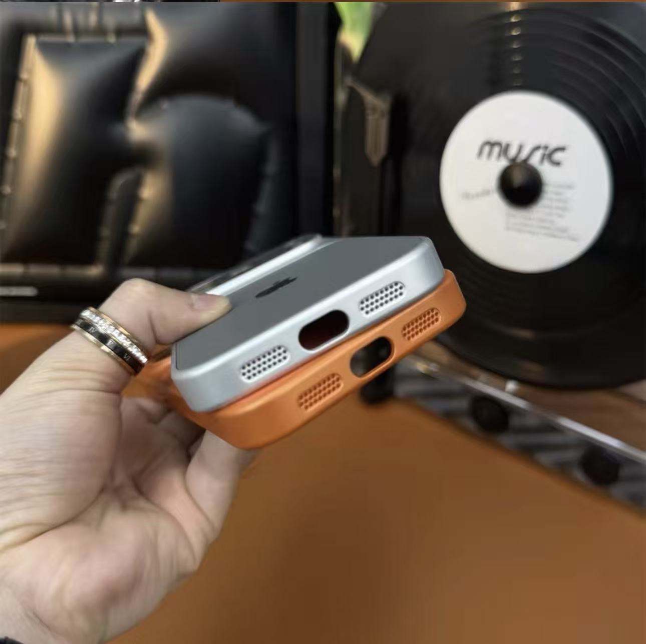 New Premium Leather Texture iPhone Case