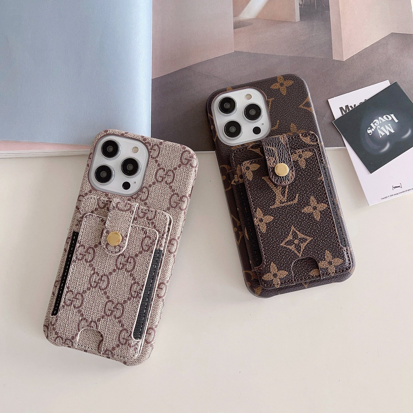 Premium Card Holder iPhone Case