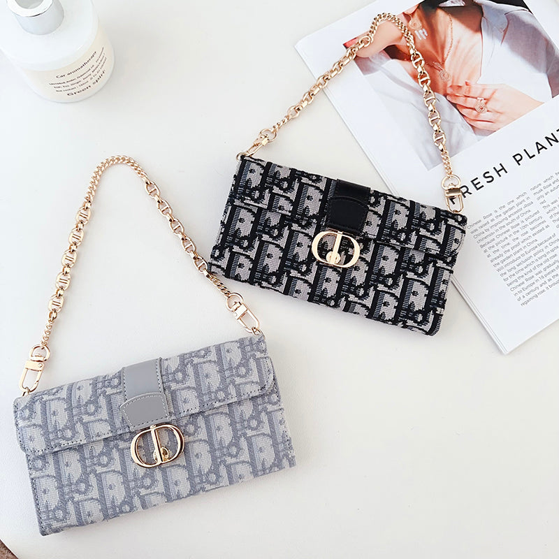 Fashion Bag Scarves Chain iPhone Case