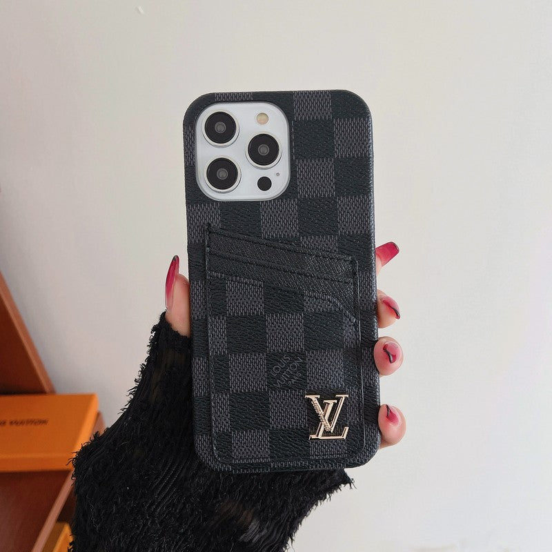 Luxury Card Bag Classic iPhone Case