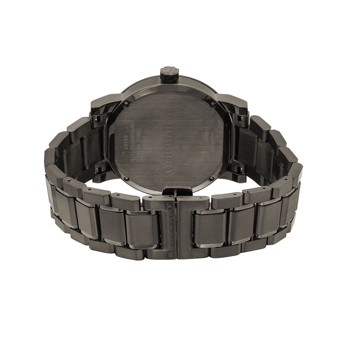 Burberry Men's Gunmetal Grey Chronograph 42mm Watch