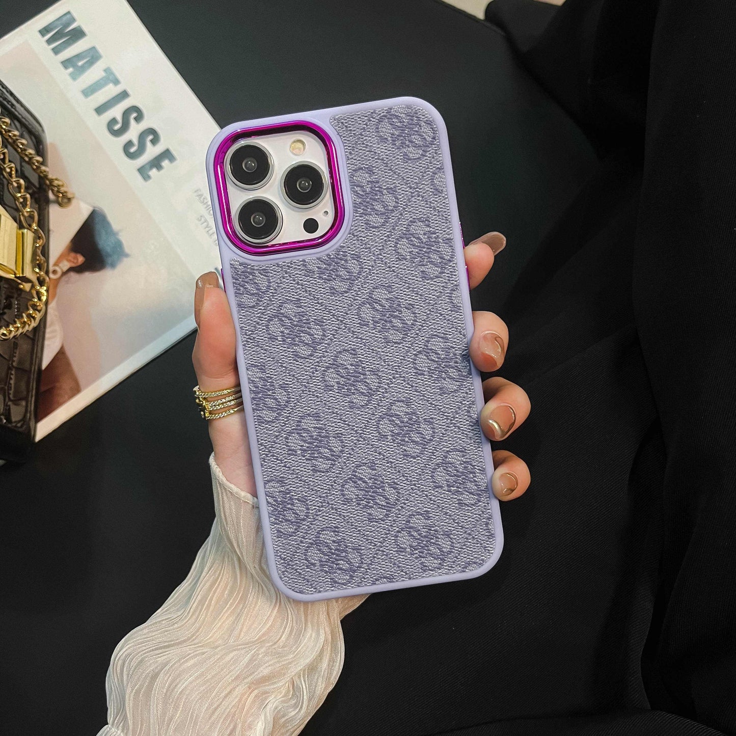 Purple Luxury iPhone Case-MD231025