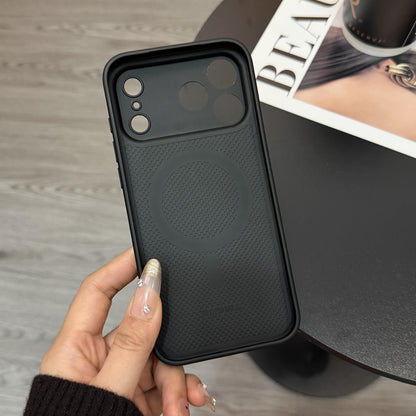 MagSafe Classic Monogram Leather iPhone Case