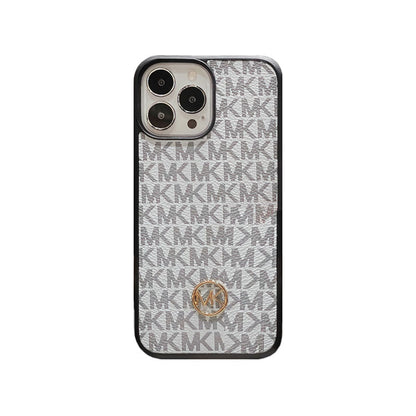Luxury iPhone Case Brown-MKK240603