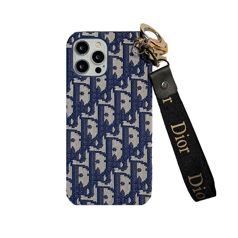 Fashion iPhone Case With Strap Black-GS240315