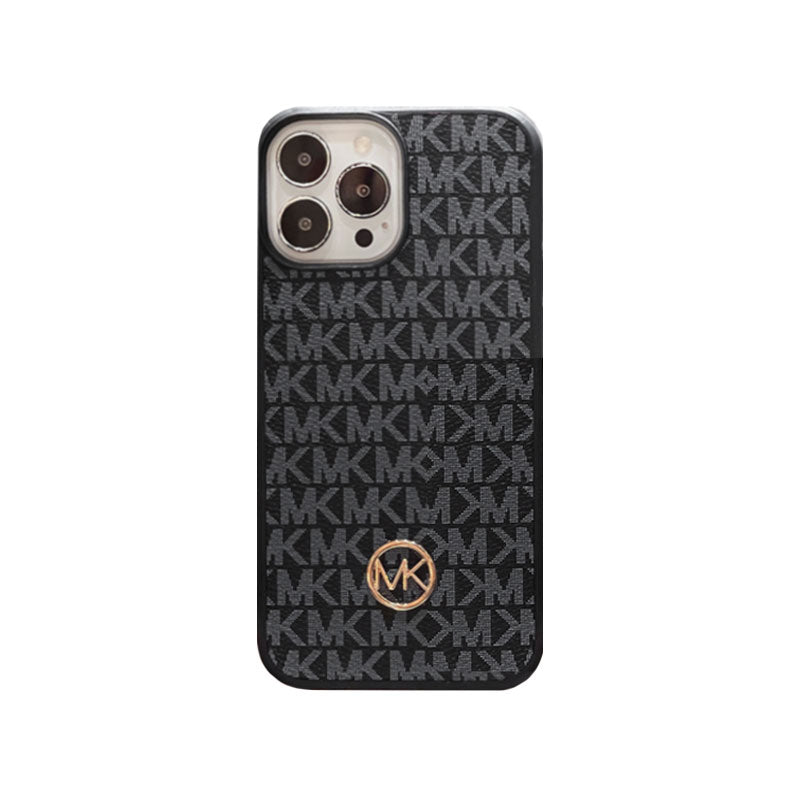 Luxury iPhone Case Brown-MKK240603