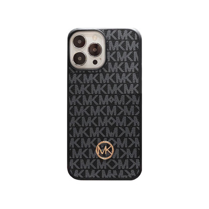 Luxury iPhone Case Brown-MKK240603