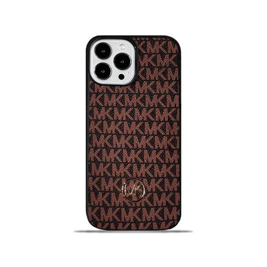 Luxury iPhone Case Brown-MKK240603