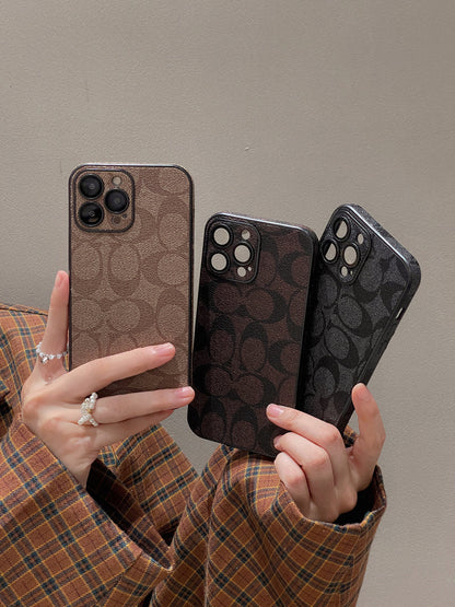 Classic iPhone Case Brown -QB240402