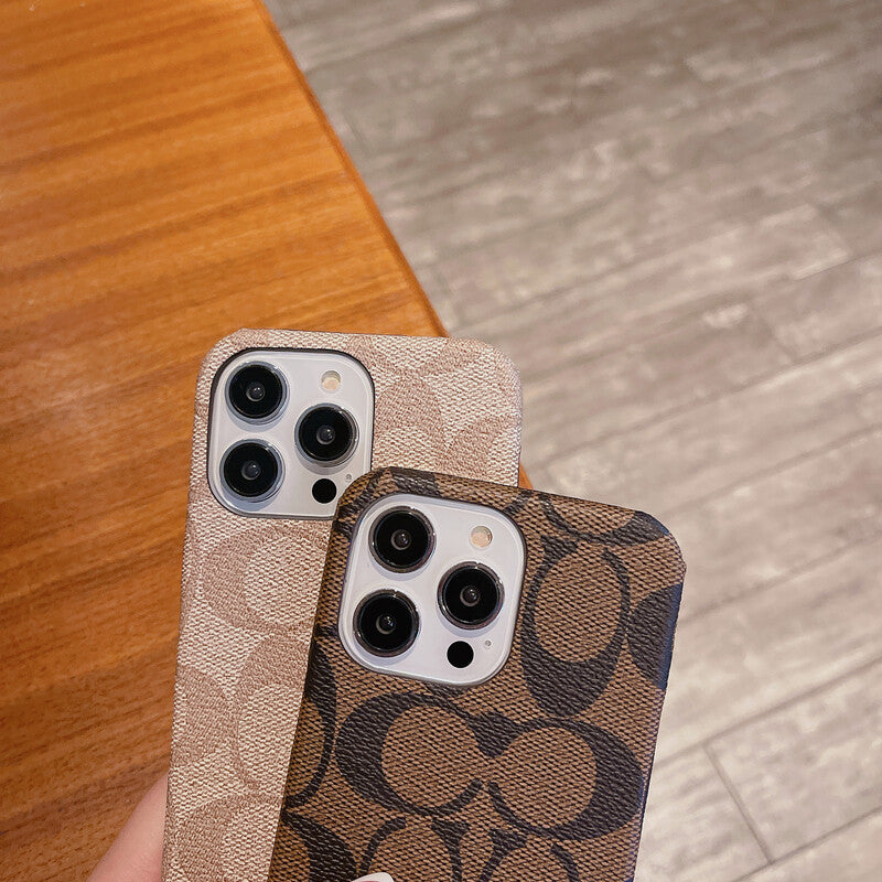 Classic Classic iPhone Case Brown -JDK241426