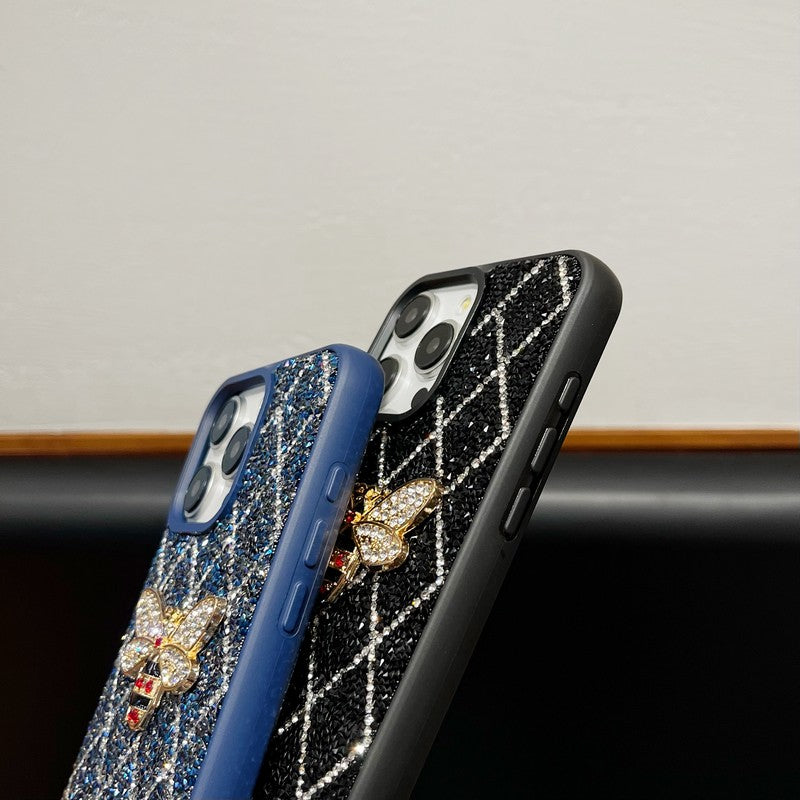 Premium Bee Diamond iPhone Case