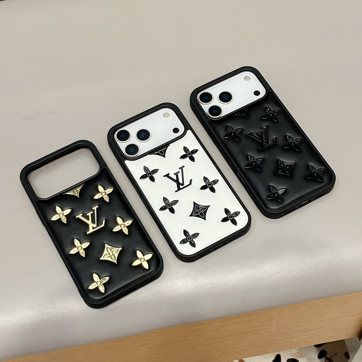 Luxury 3D Embossed Designer iPhone Case