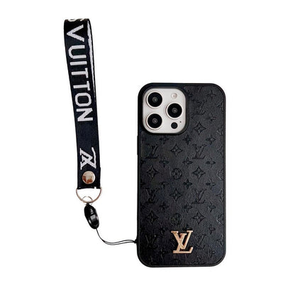 Luxury Brown Hand Chain iPhone Case