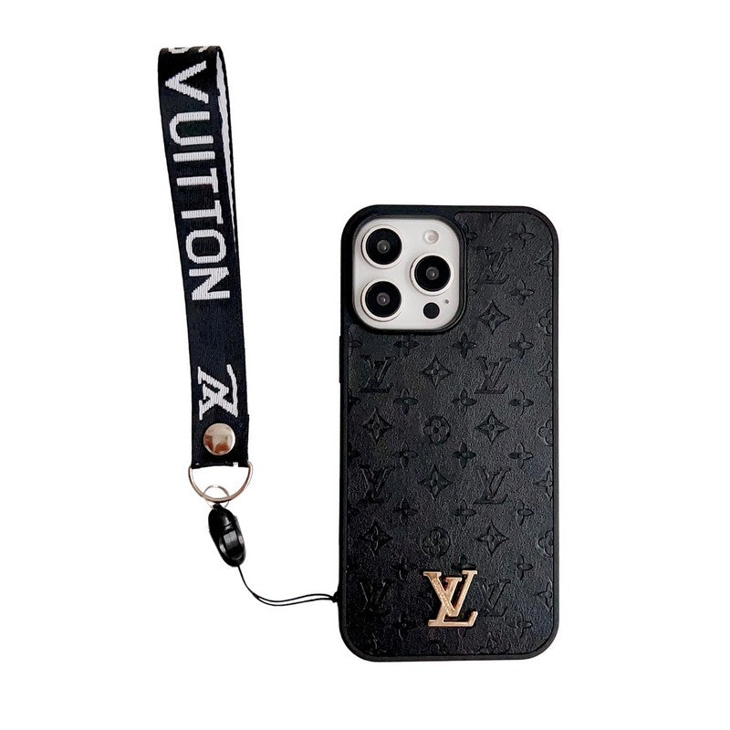 Luxury Brown Hand Chain iPhone Case