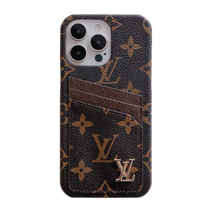 Luxury Card Bag Classic iPhone Case