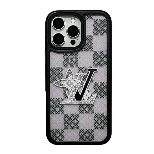 Luxury Black Corner iPhone Case