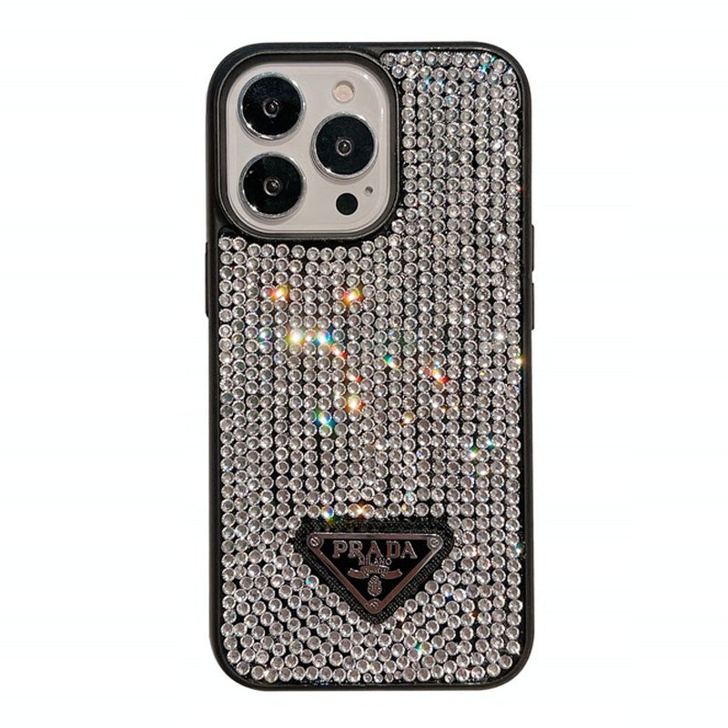 Luxury Diamond Crossbody Chain iPhone Case