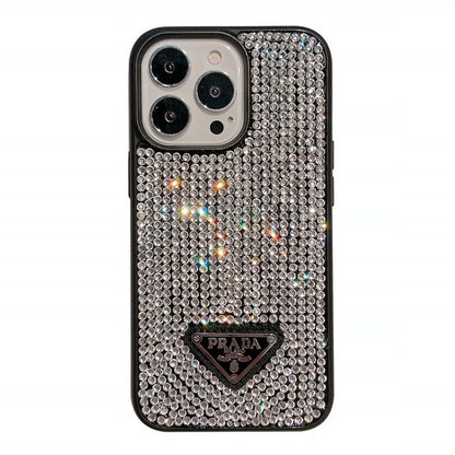 Luxury Diamond Crossbody Chain iPhone Case