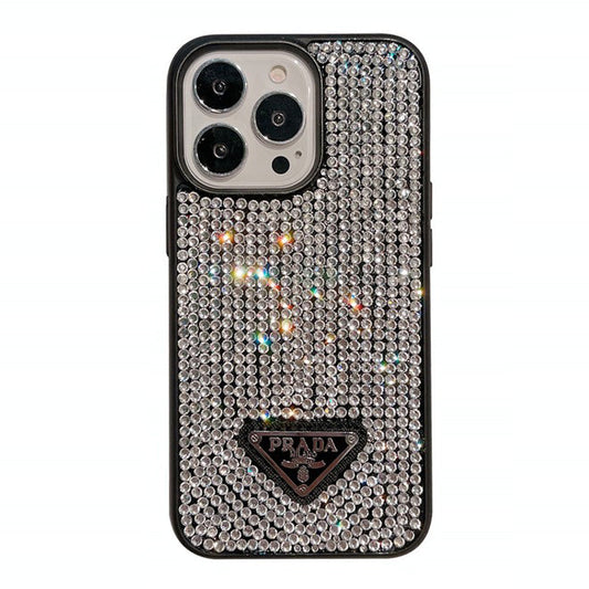 Luxury Diamond Crossbody Chain iPhone Case