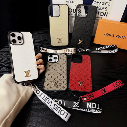 Luxury Brown Hand Chain iPhone Case