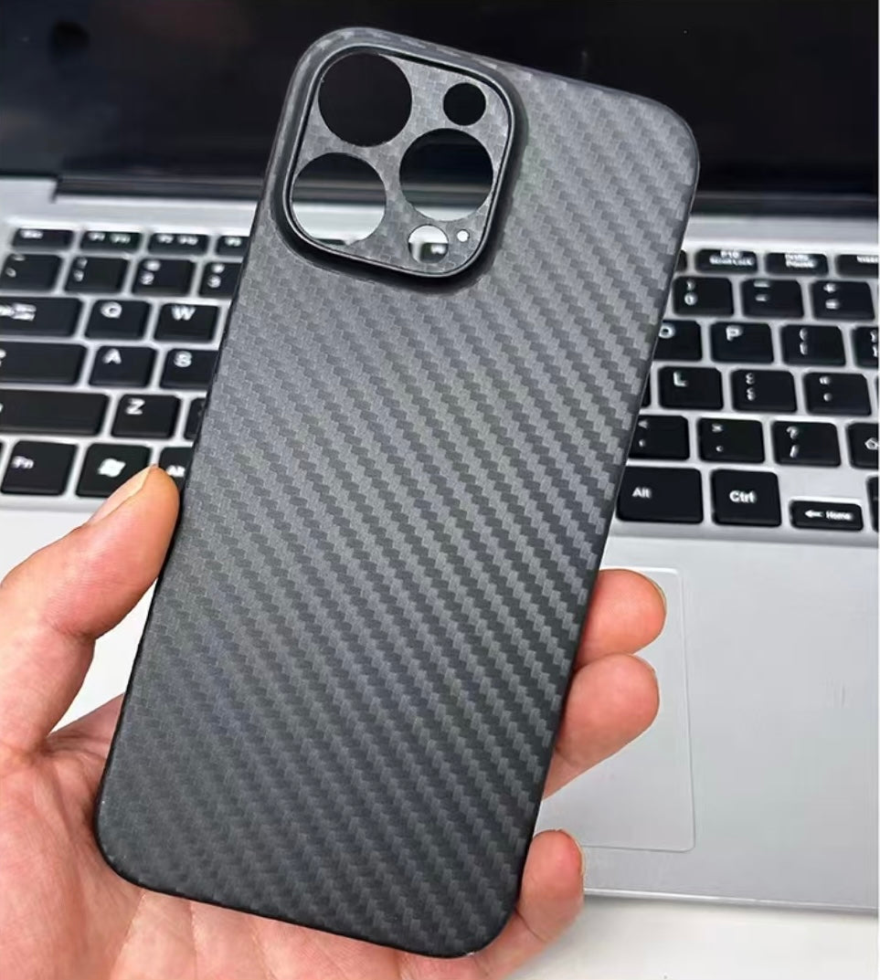 Slim Premium Carbon Fiber Texture Phone Case