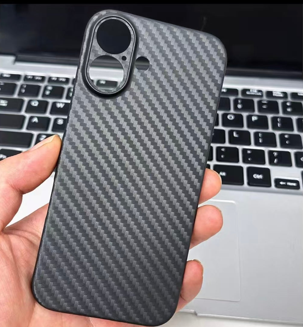 Slim Premium Carbon Fiber Texture Phone Case