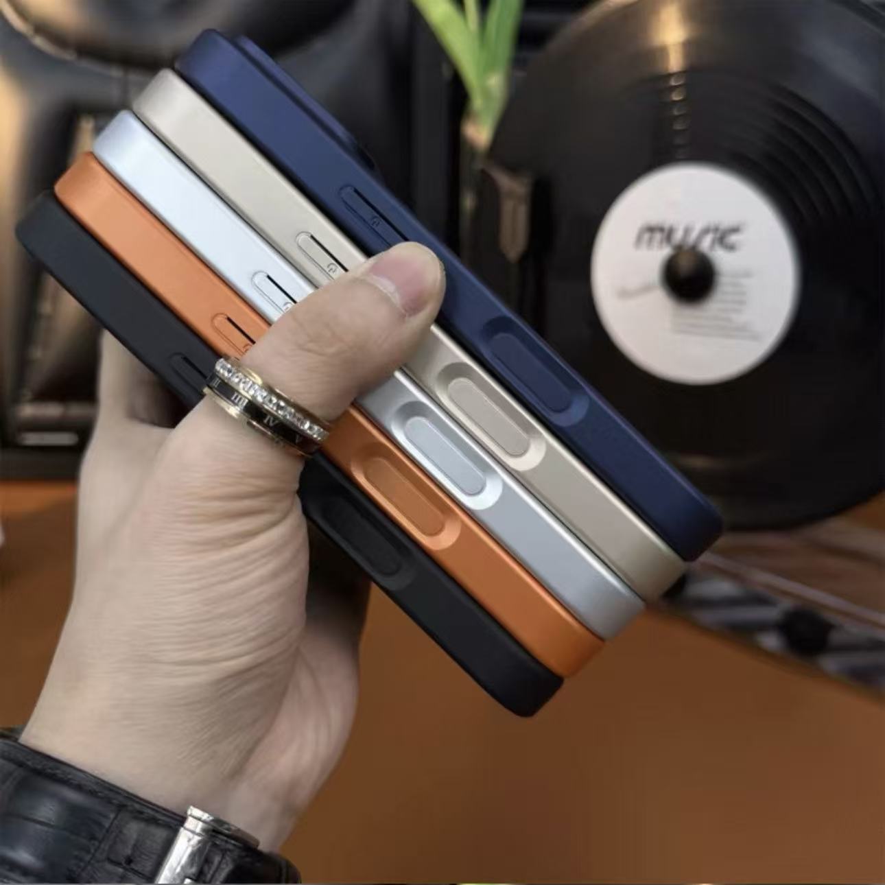 New Premium Leather Texture iPhone Case