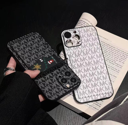 Fashion Brand Card Holder iPhone Case