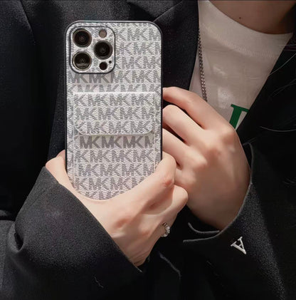 Fashion Brand Card Holder iPhone Case