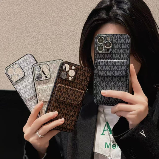 Fashion Brand Card Holder iPhone Case