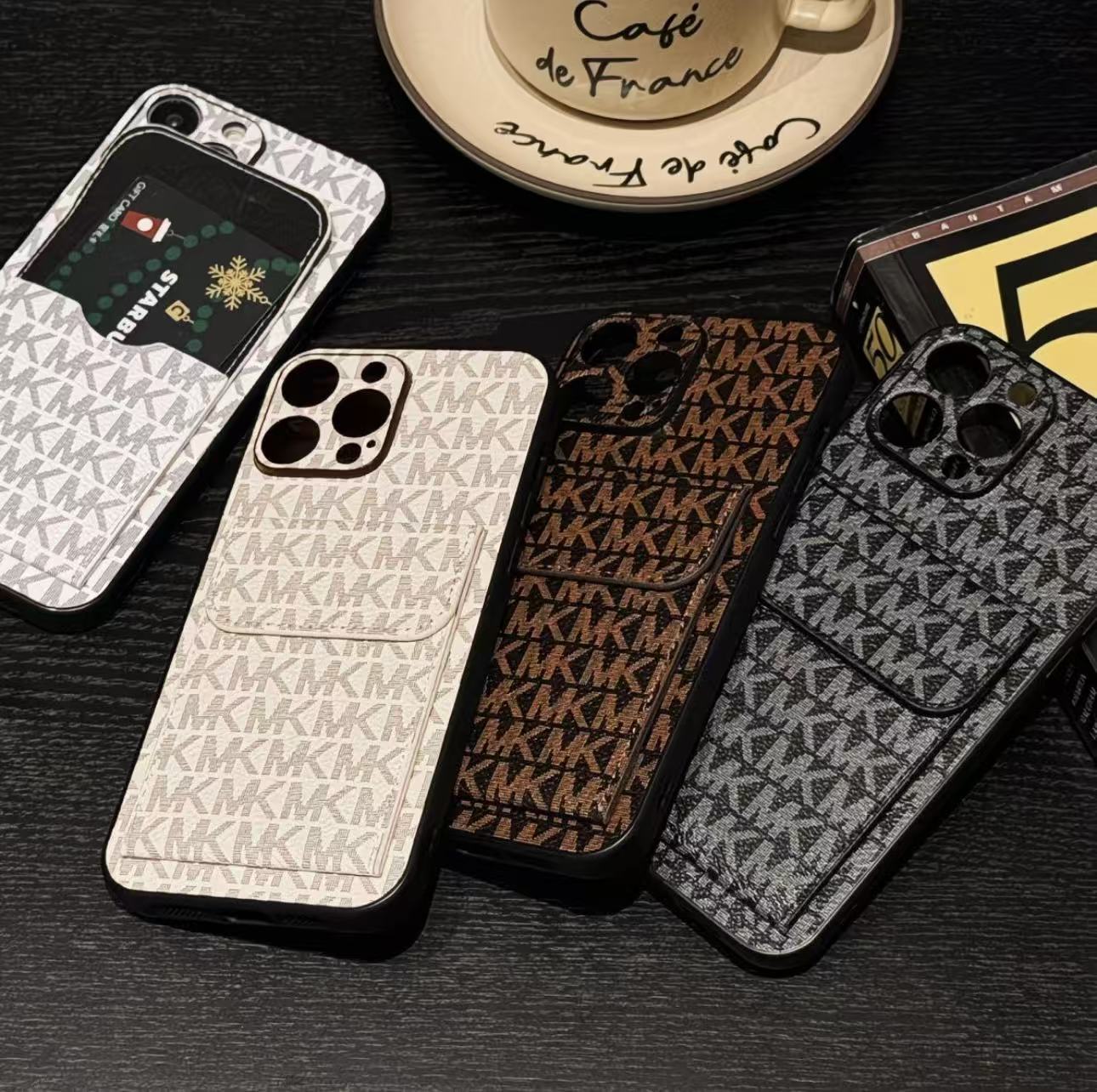 Fashion Brand Card Holder iPhone Case