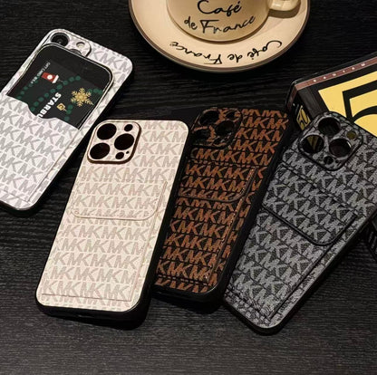 Fashion Brand Card Holder iPhone Case