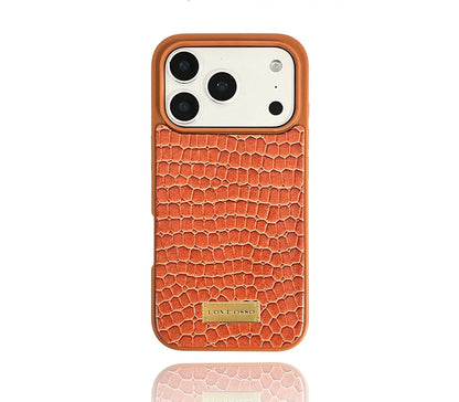 Luxury Crocodile Texture iPhone Case