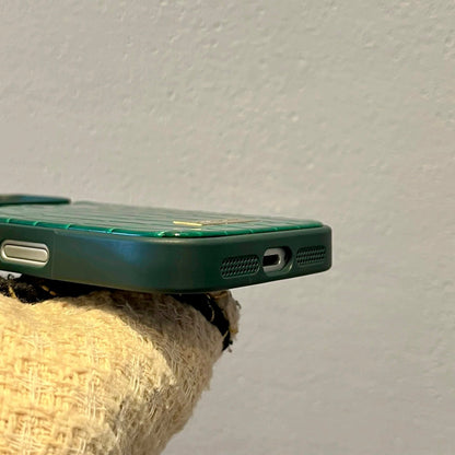 Luxury Crocodile Texture iPhone Case