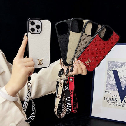Luxury Brown Hand Chain iPhone Case