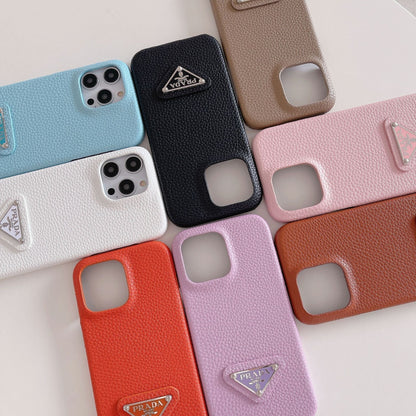 Luxury Leather iPhone Case