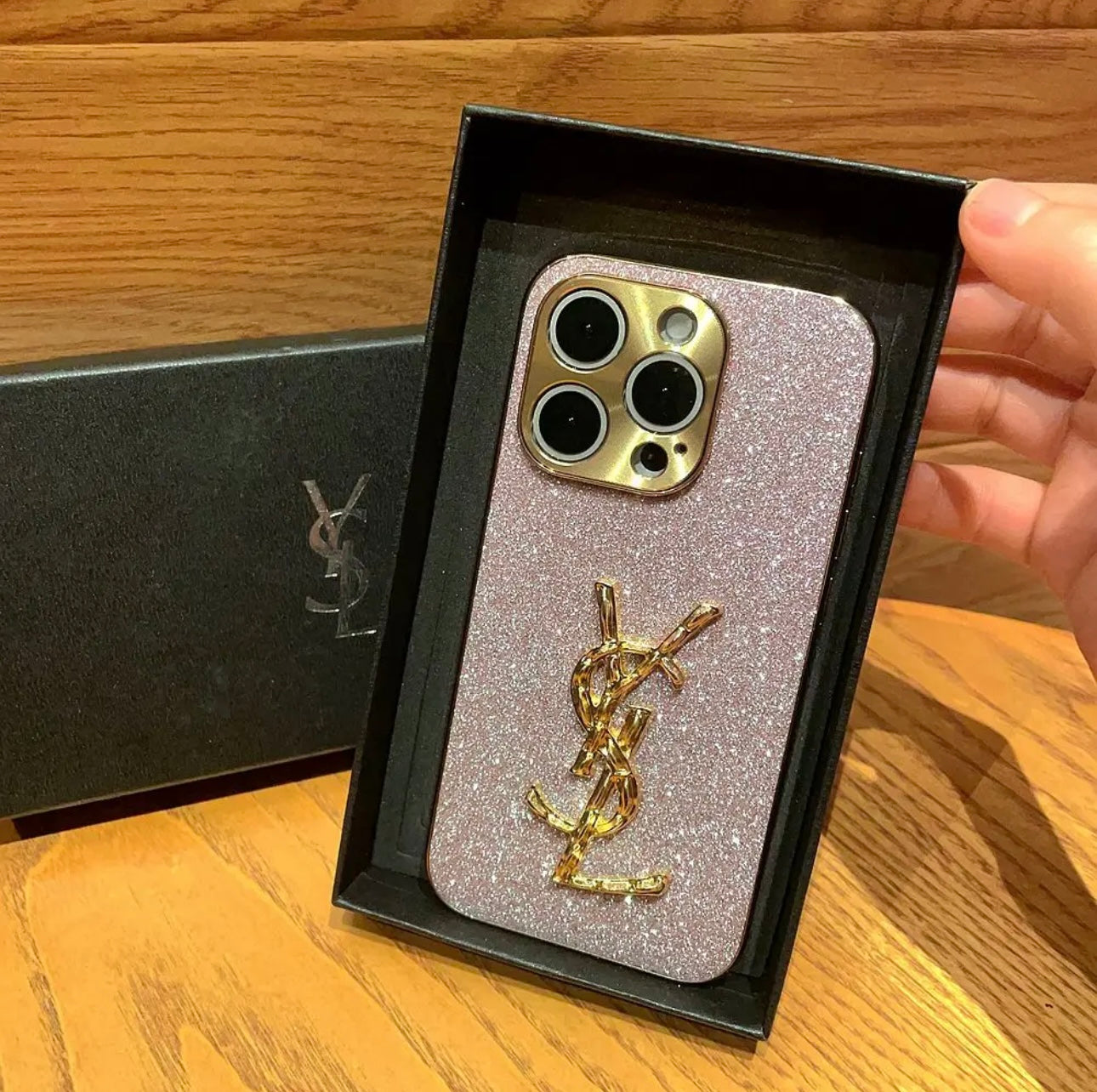 Elegant Letter x Mono iPhone Case