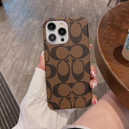 Classic Classic iPhone Case Brown -JDK241426