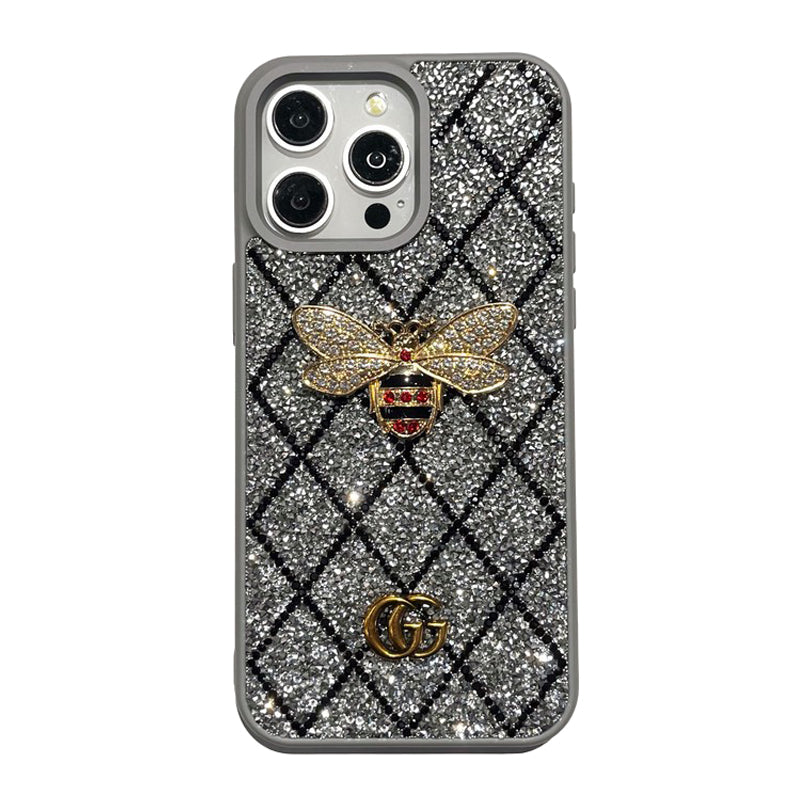 Premium Bee Diamond iPhone Case