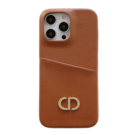 Fashion Leather iPhone Case