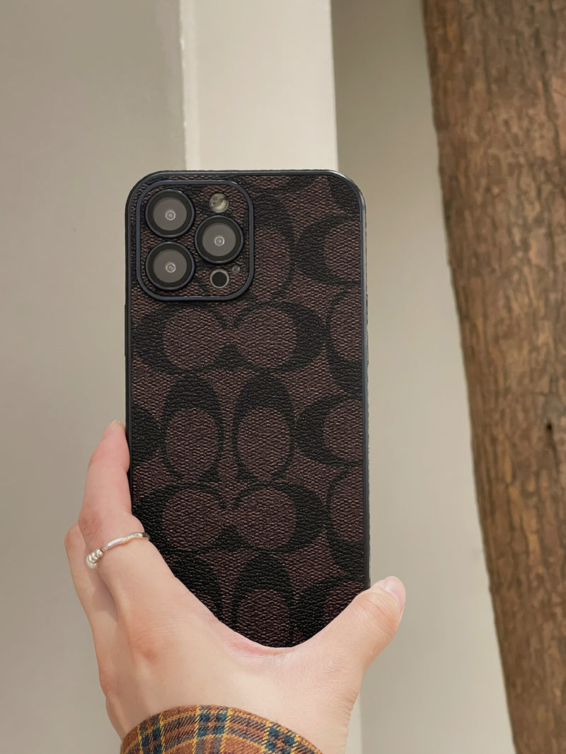 Classic iPhone Case Brown -QB240402