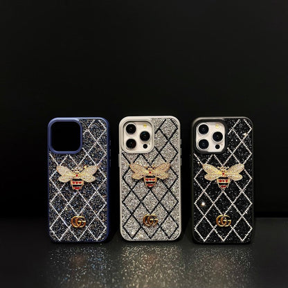 Premium Bee Diamond iPhone Case