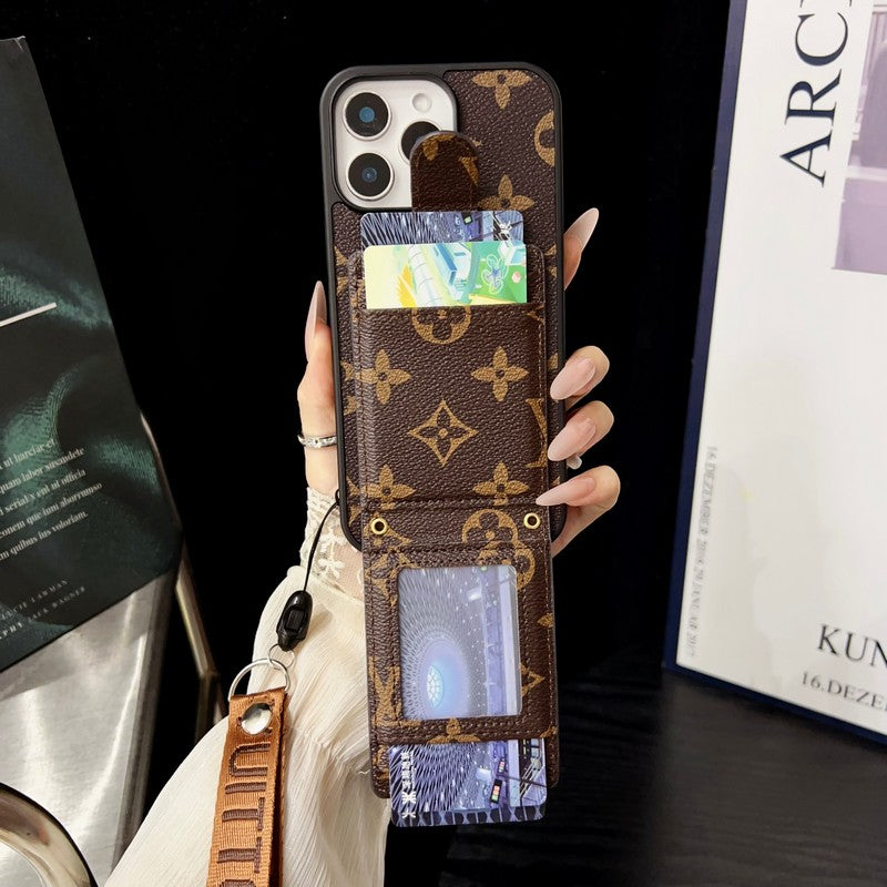 Luxury Classic Color Crossbody iPhone Case