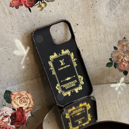 Luxury CrossBody Card Holder iPhone Case