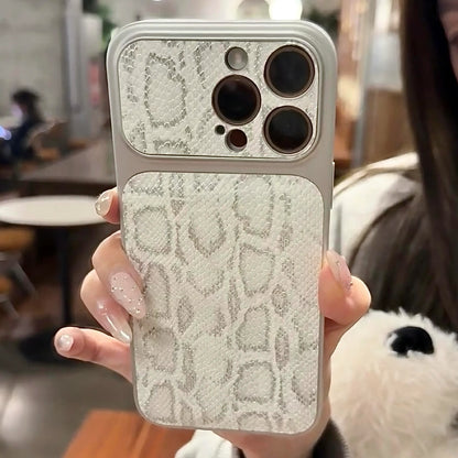 Luxury Snake Skin Texture iPhone Case