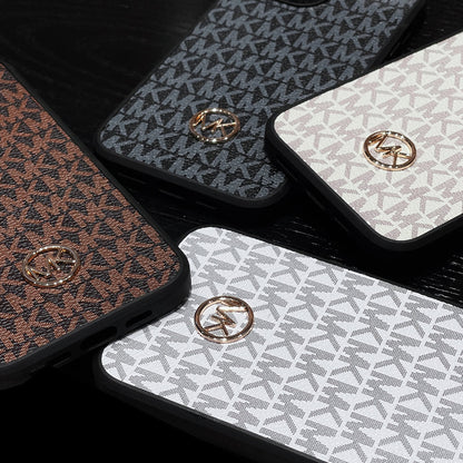 Luxury iPhone Case Brown-MKK240603