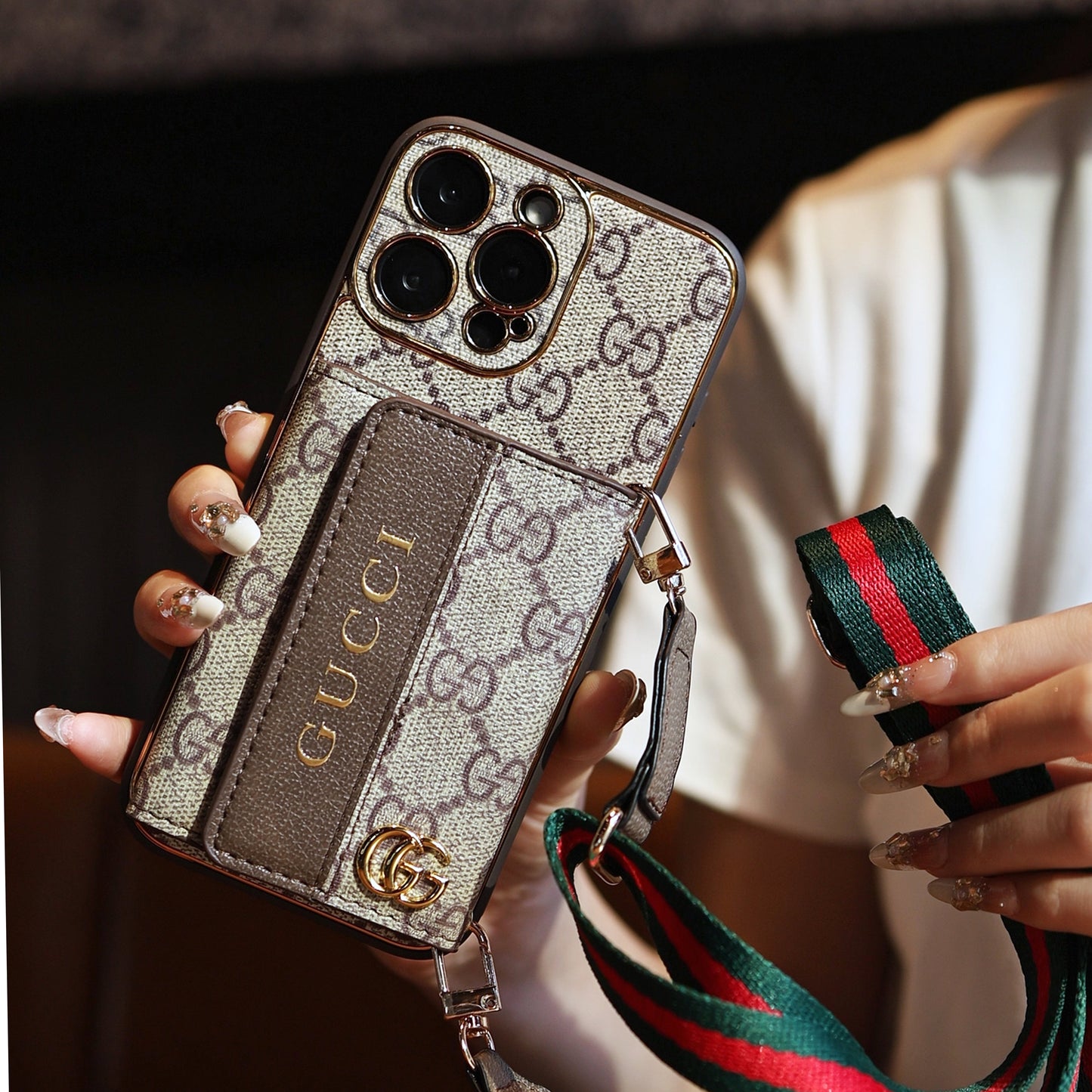 New Classic Luxury Card Holder Phone Case  03